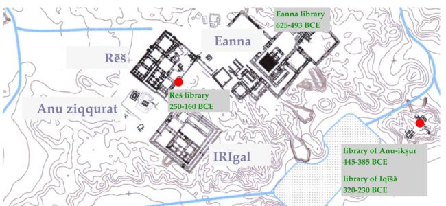 Scholarly libraries in Uruk during the first Millennium BCE