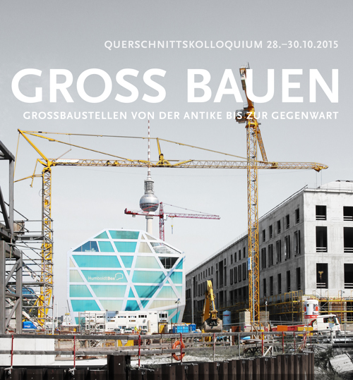 Grossbauen: Plakat mit Grossbausstelle | Foto: Birgit Nennstiel