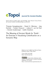 Cover Artikel Georgakopoulos et al. eTopoi SpV 6