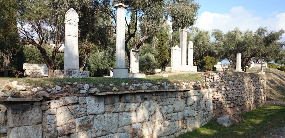 Athen Grabterrasse im Kerameikos/Copyright J. Fabricius