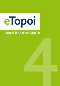 Cover of eTopoi Volume 4