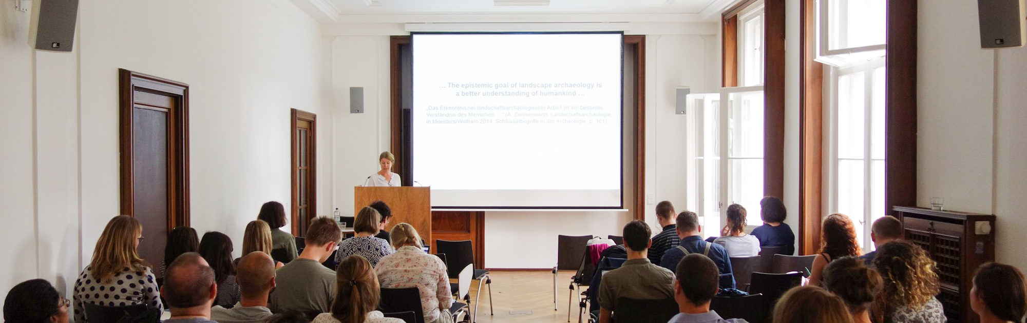 Lecture at summerschool 2016 | © Berliner Antike-Kolleg