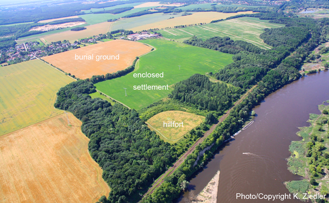 Aerial photo of Lossow | Photo/Copyright: K. Ziedler